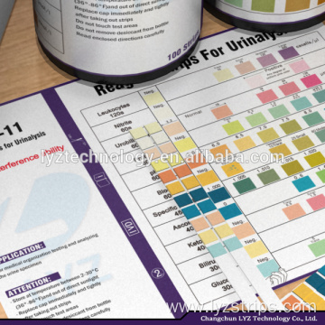 urine reagent test strips 11 parameters